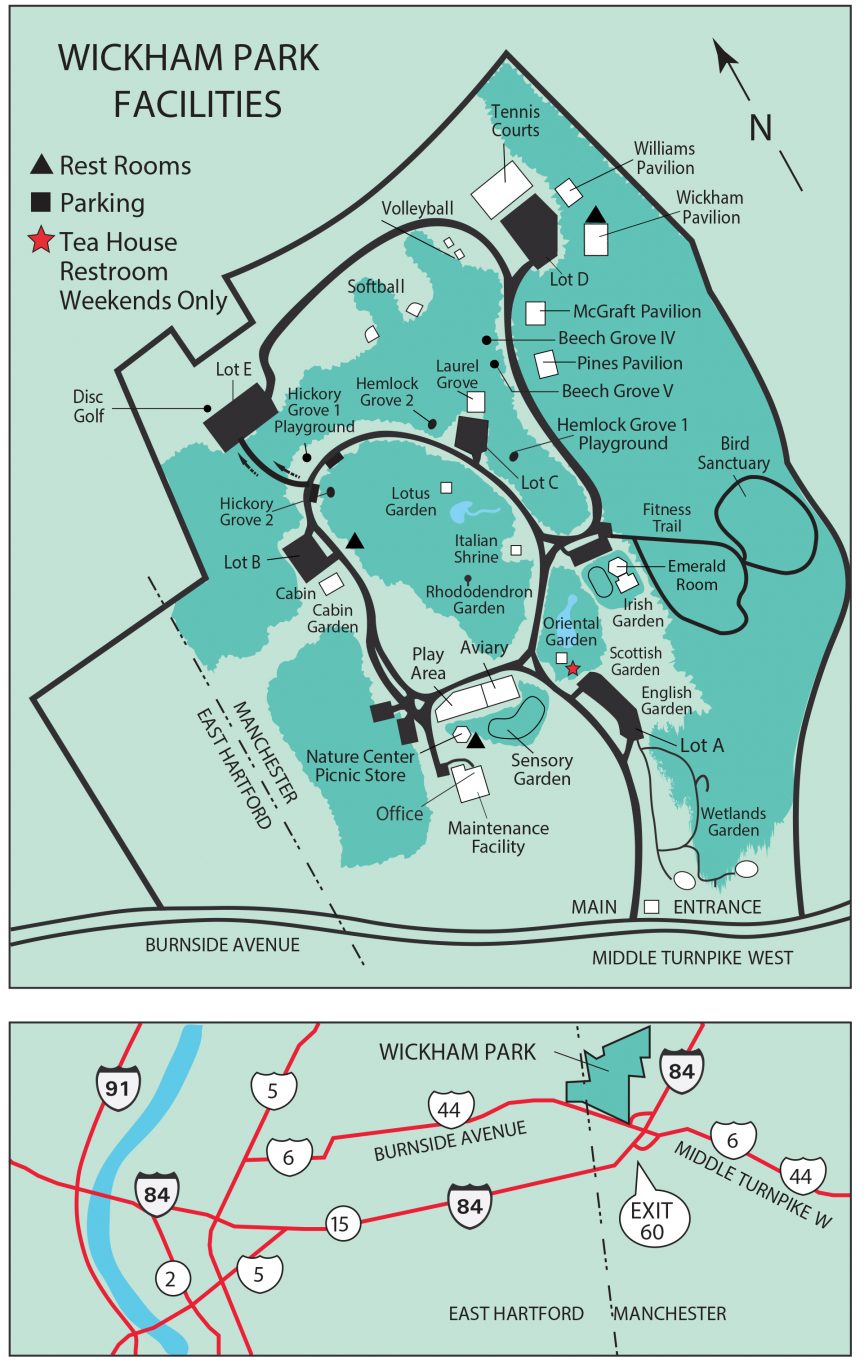 Wickham Park Map